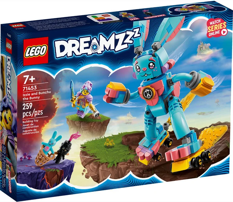 Фотография Конструктор LEGO 71453 DREAMZzz Иззи и кролик Банчу