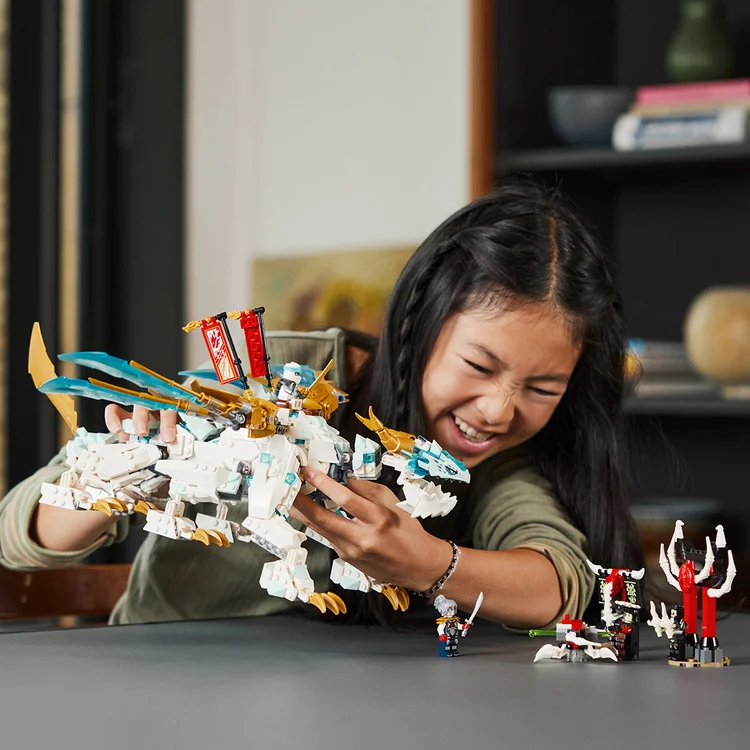 Картинка Конструктор LEGO 71786 Ниндзяго Ледяной Дракон Зейна