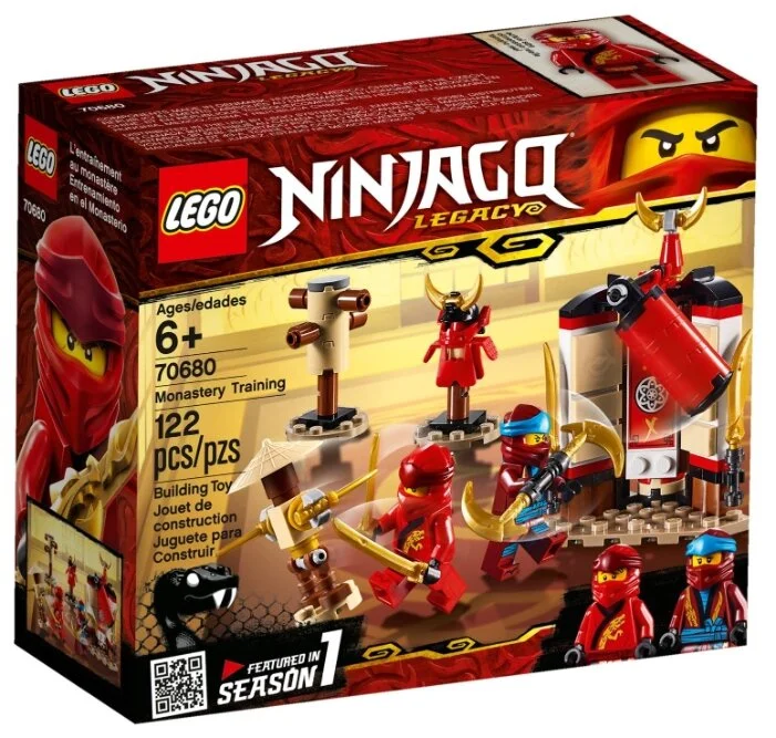 Конструктор LEGO Обучение в монастыре Ninjago 70680