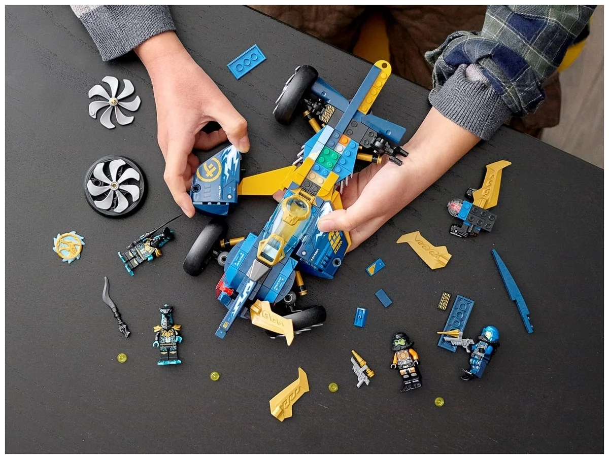 Конструктор LEGO 71752 Ниндзяго Спидер-амфибия ниндзя Казахстан