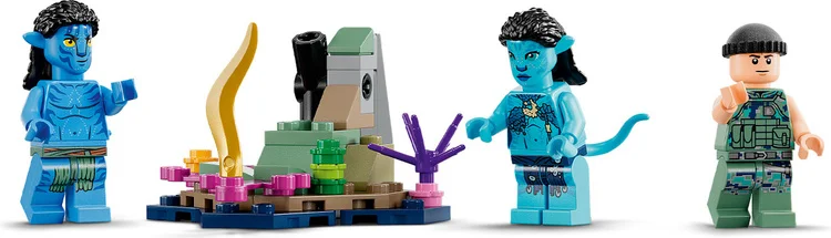 Цена Конструктор LEGO 75579 Аватар Тулкун Пайякан и «Краб»