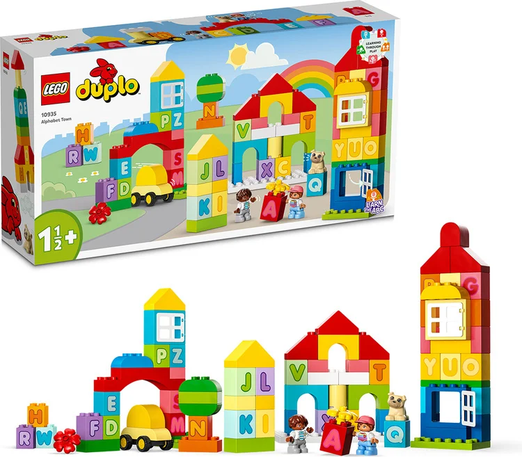 Картинка Конструктор LEGO 10935 Дупло Алфавитный городок