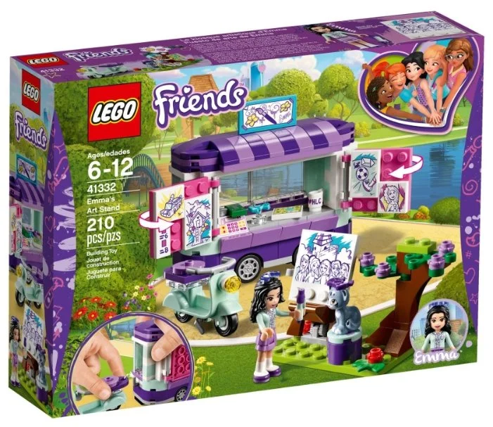 Конструктор LEGO Передвижная творческая мастерская Эммы 41332