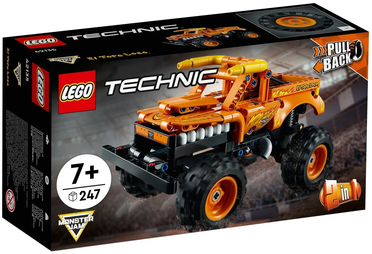 Конструктор LEGO 42135 Техник Monster Jam™ El Toro Loco™ Казахстан