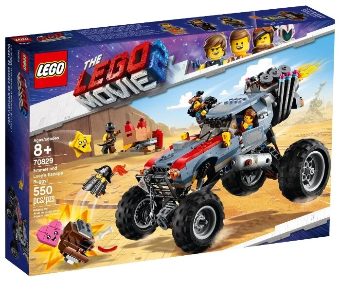 Конструктор LEGO Побег Эммета и Дикарки на багги Movie 70829