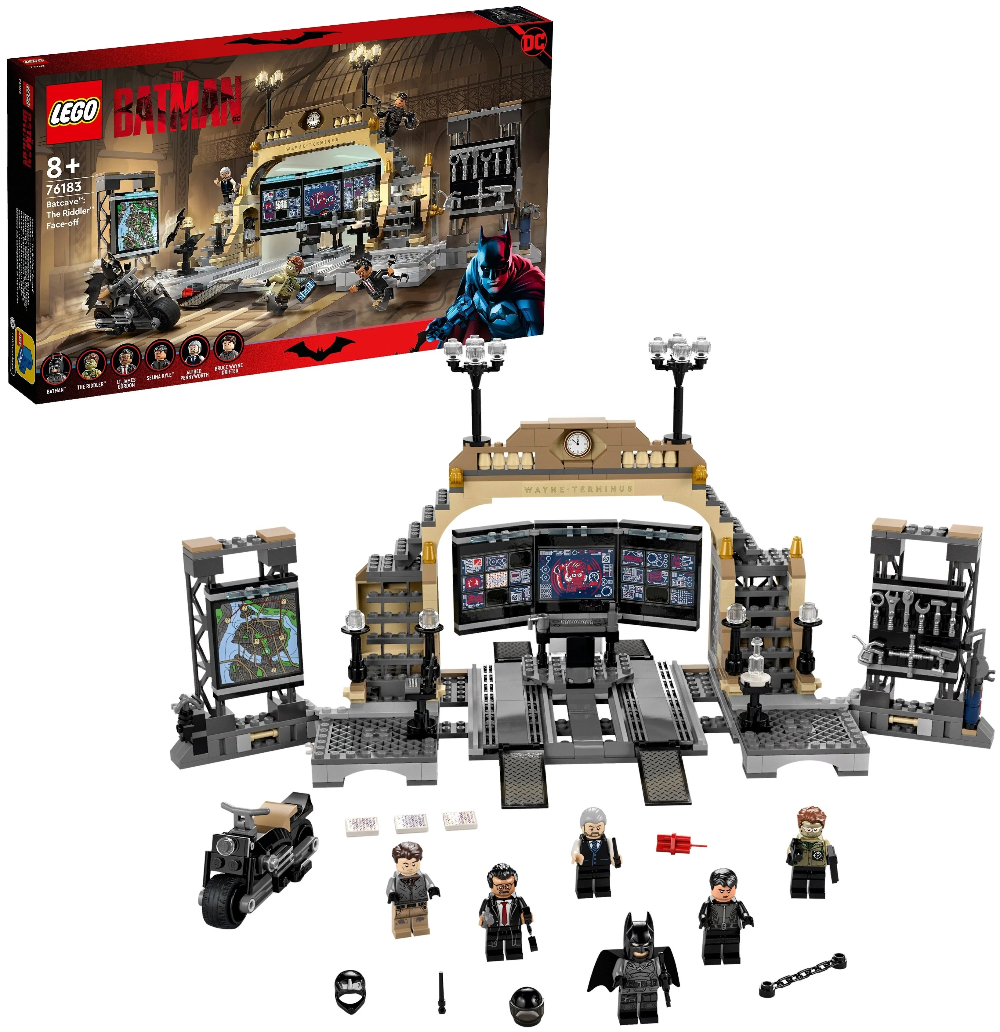 Фотография Конструктор LEGO 76183 Супер Герои Бэтпещера: схватка с Загадочником