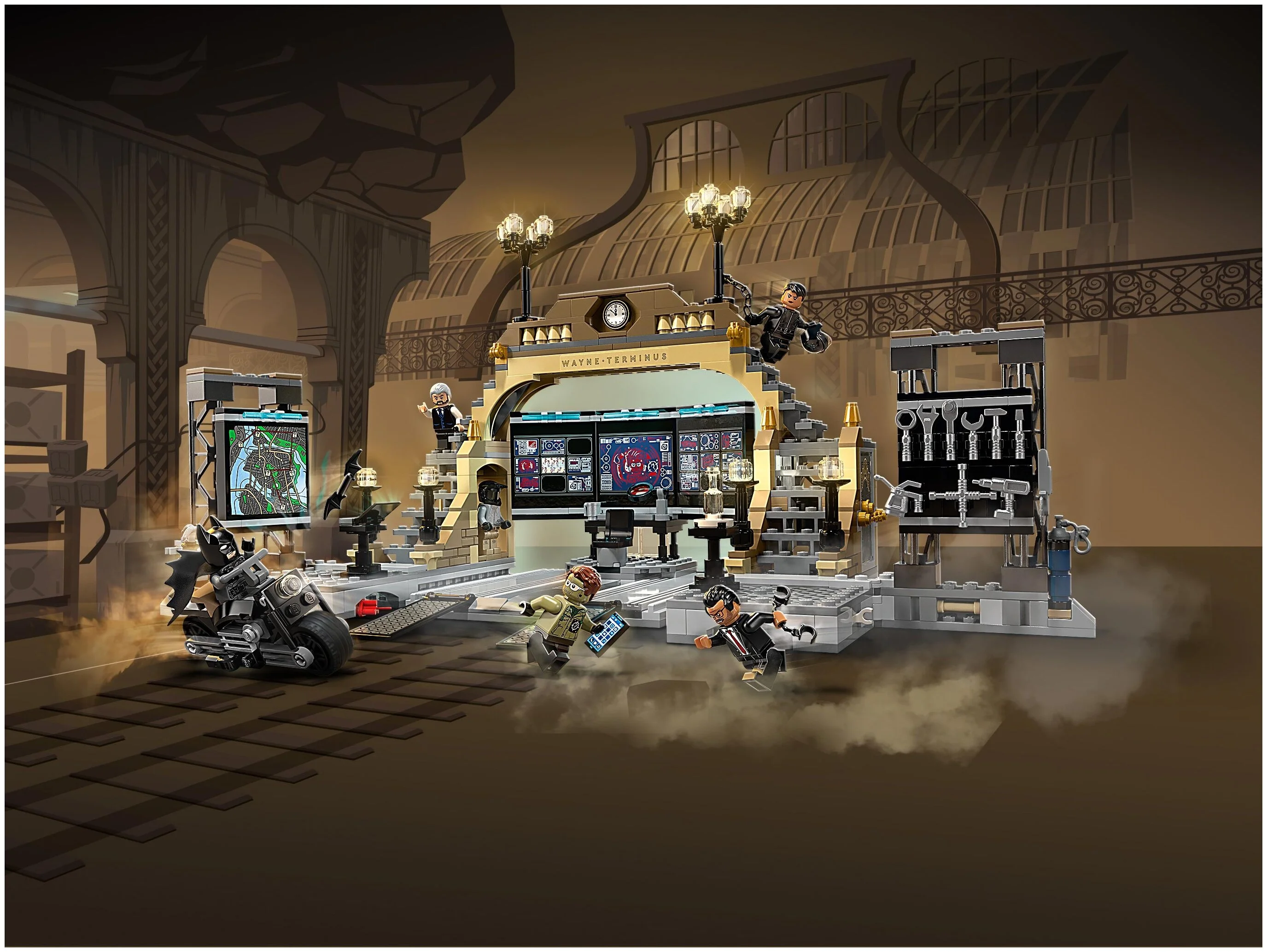 Конструктор LEGO 76183 Супер Герои Бэтпещера: схватка с Загадочником Казахстан