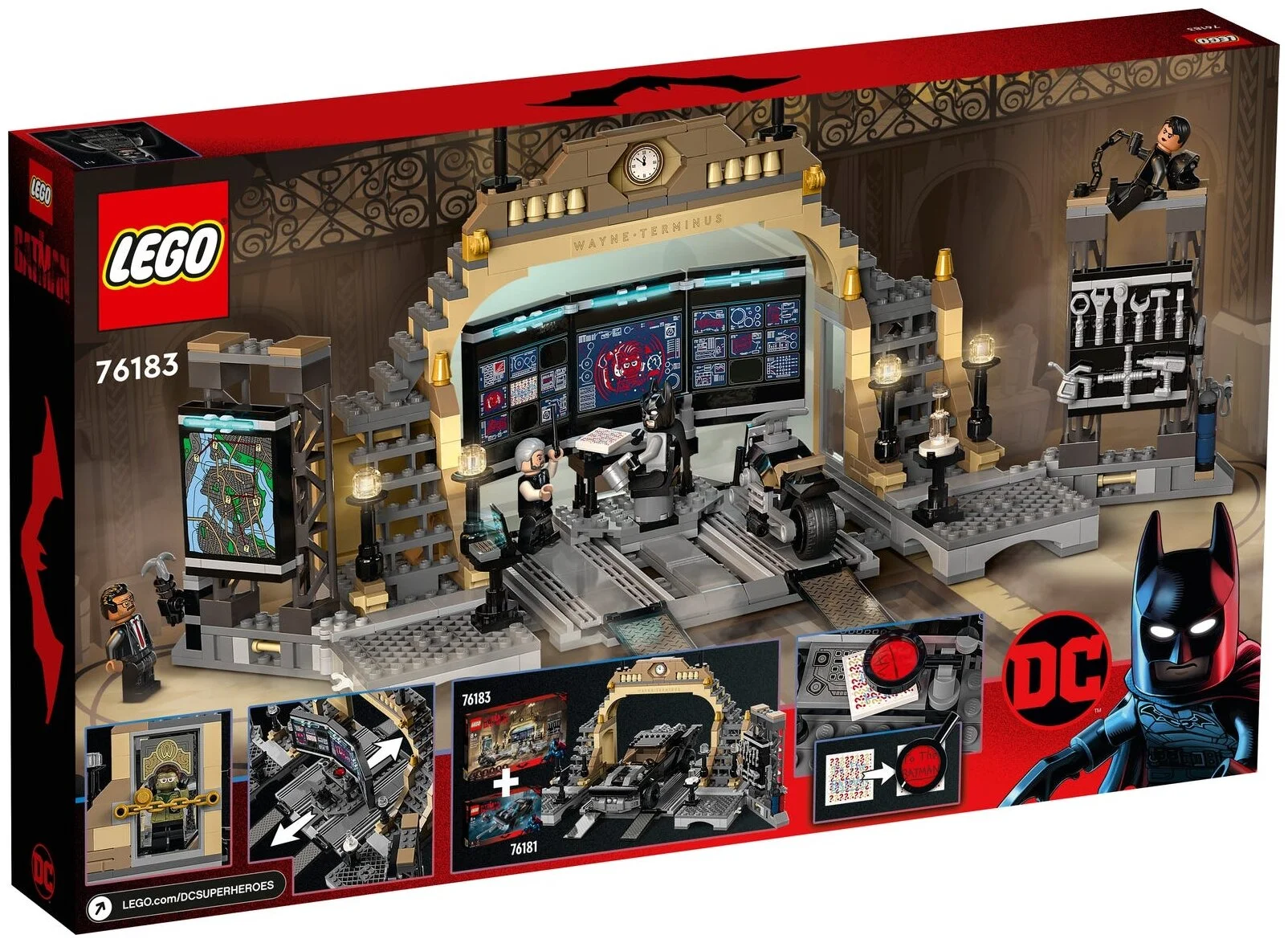 Конструктор LEGO 76183 Супер Герои Бэтпещера: схватка с Загадочником Казахстан