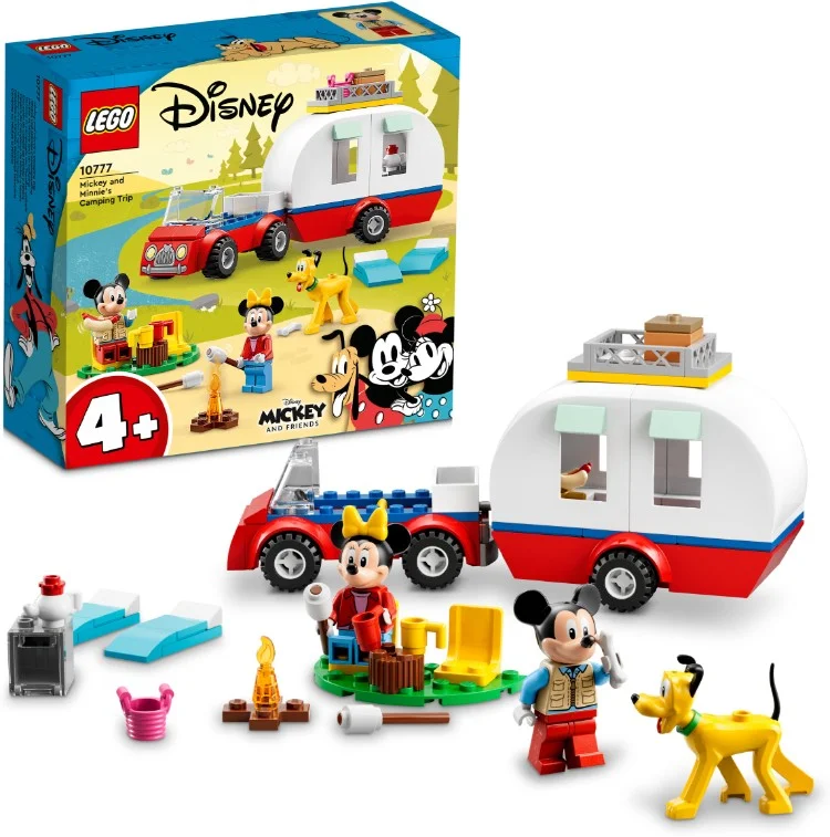 Конструктор LEGO 10777 Микки и Друзья Микки Маус и Минни Маус за городом