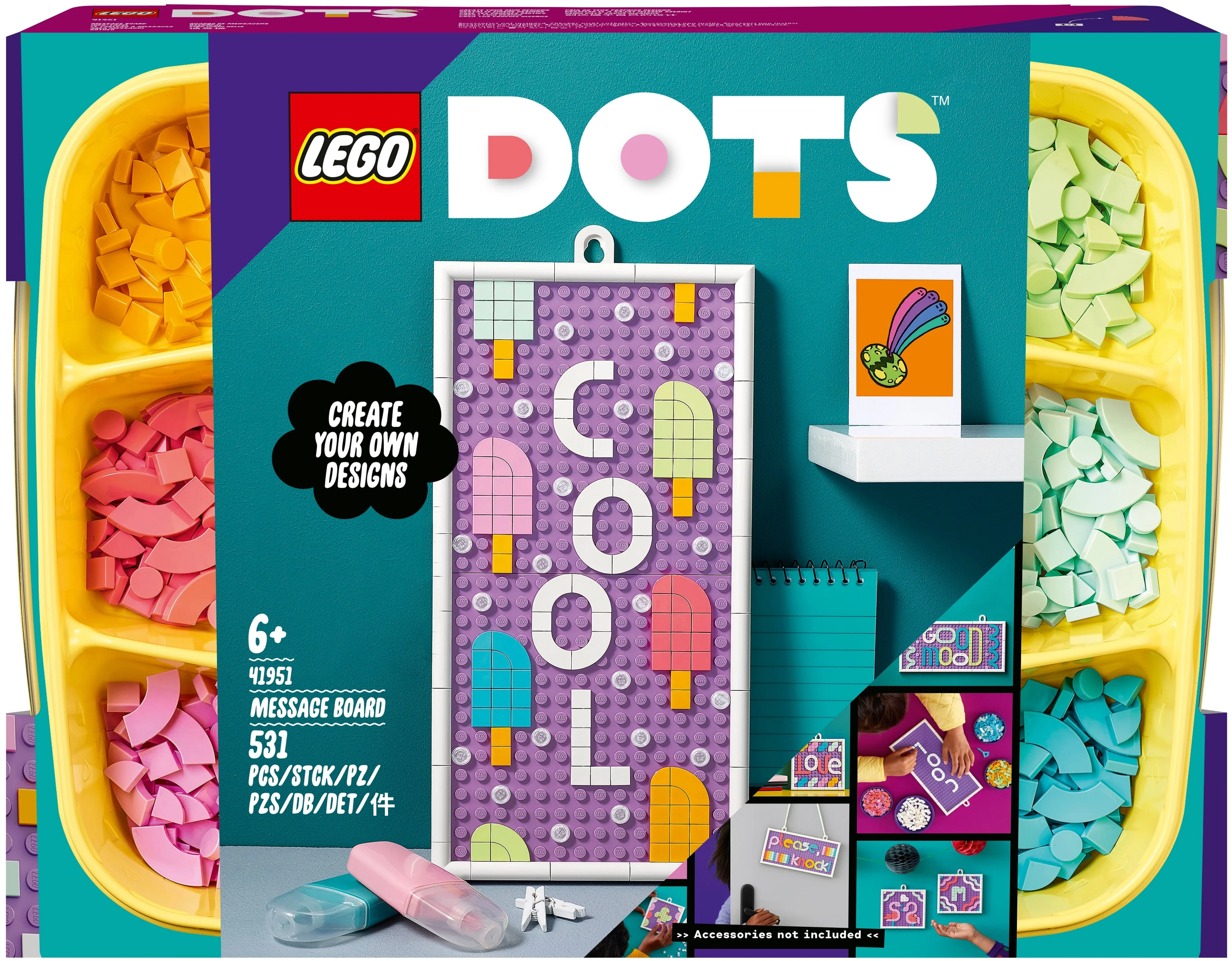 Конструктор LEGO 41951 DOTs Доска для надписей