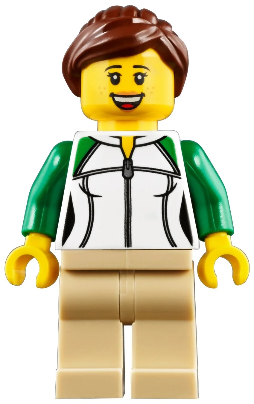 Конструктор LEGO Пассажирский поезд CITY 60197 Казахстан