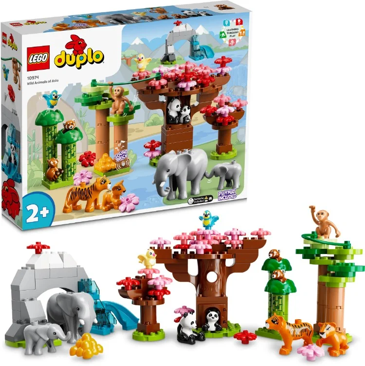 Конструктор LEGO 10974 Дупло Дикие животные Азии
