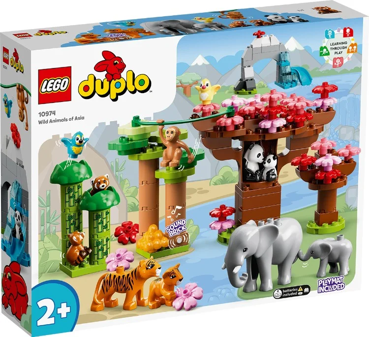 Фотография Конструктор LEGO 10974 Дупло Дикие животные Азии