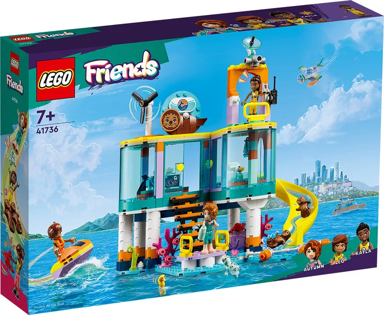 Фото Конструктор LEGO 41736 Подружки Морской спасательный центр