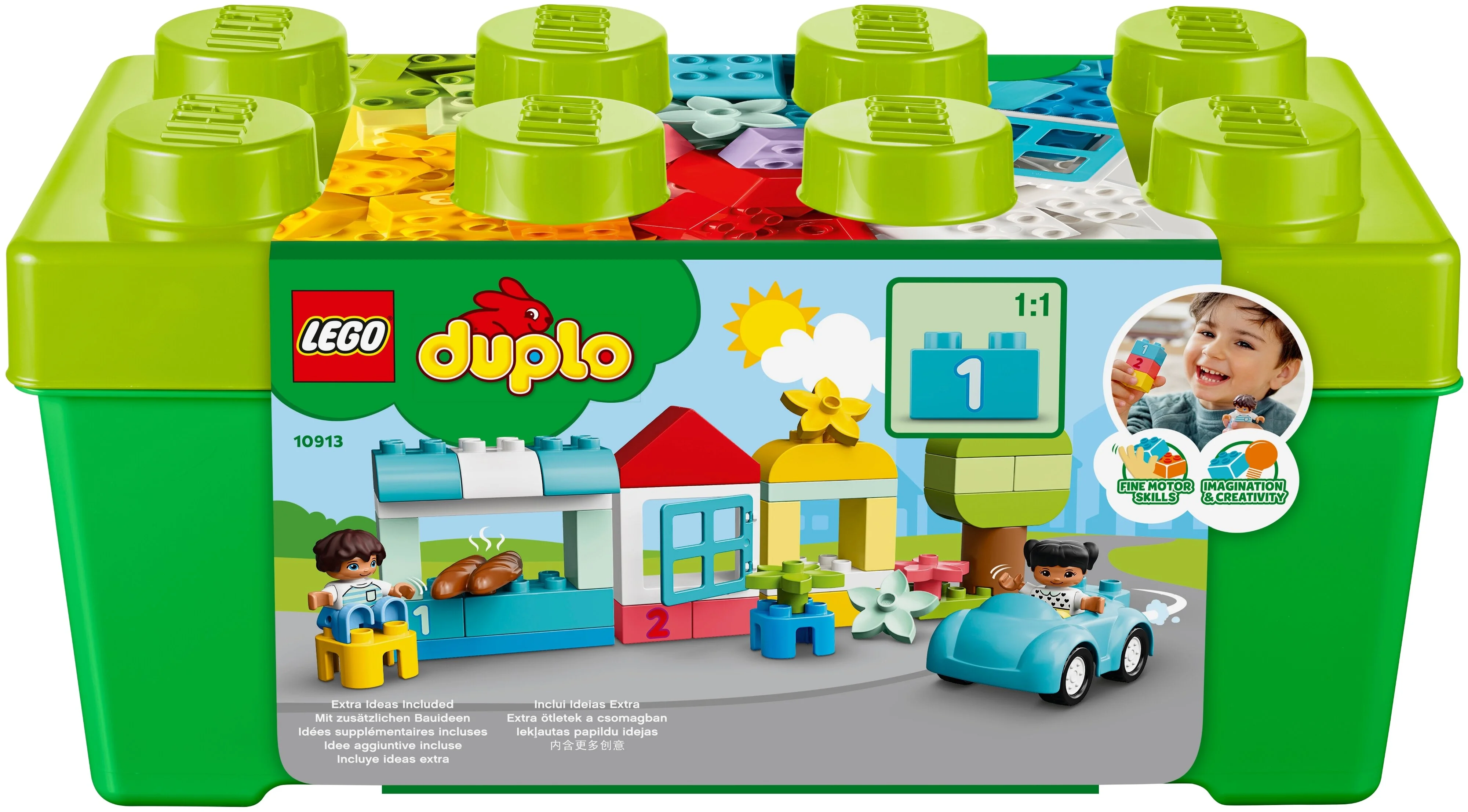 Фото Конструктор LEGO Duplo Коробка с кубиками 10913