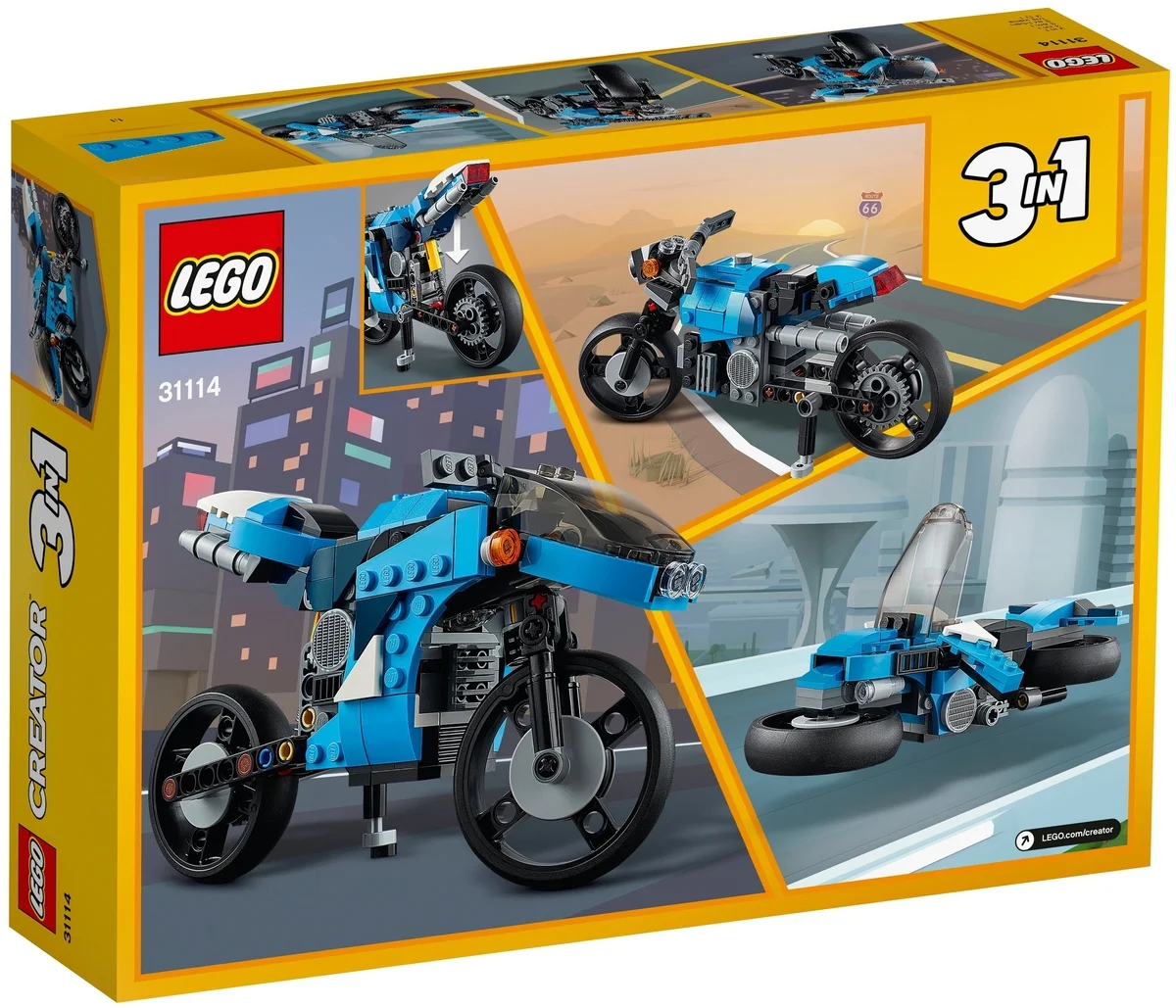 Конструктор LEGO 31114 Криэйтор Супербайк Казахстан