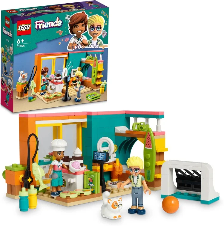 Картинка Конструктор LEGO 41754 Подружки Комната Лео