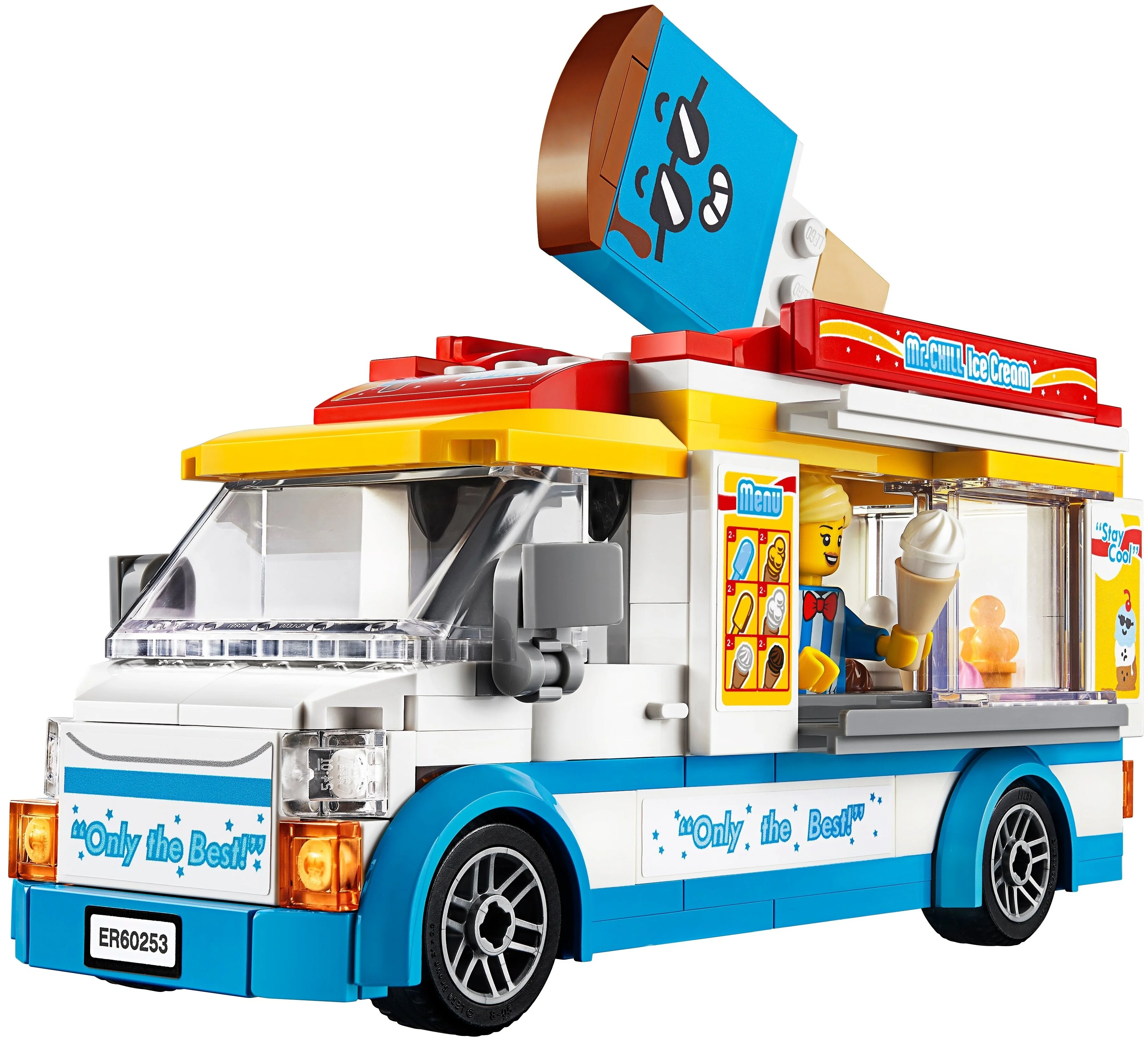 Цена Конструктор LEGO Грузовик мороженщика CITY 60253