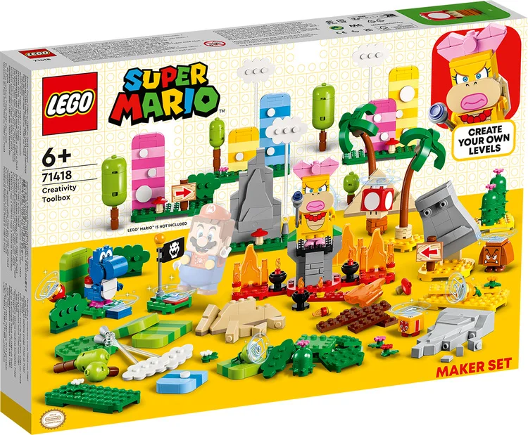 Фото Конструктор LEGO 71418 Super Mario Инструменты для творчества
