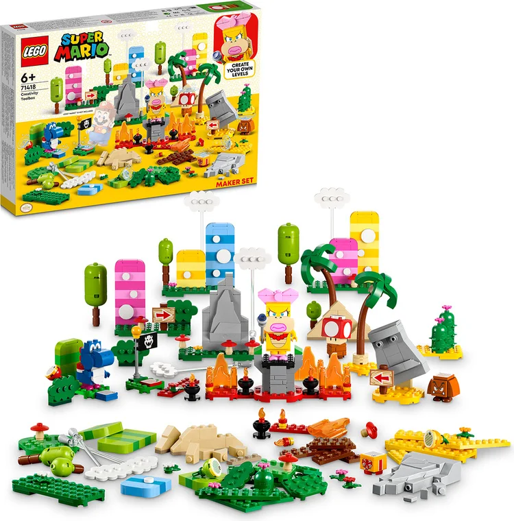 Картинка Конструктор LEGO 71418 Super Mario Инструменты для творчества