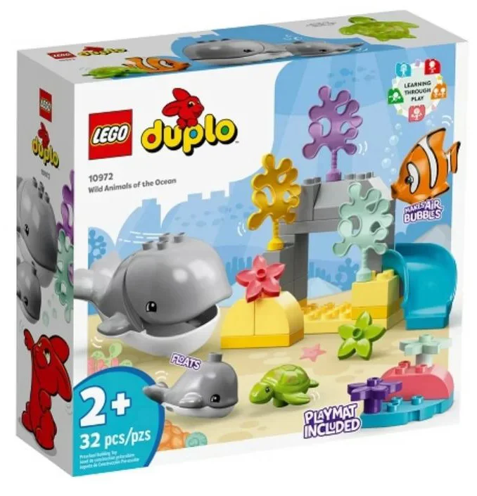 Фото Конструктор LEGO 10972 Дупло Обитатели океана