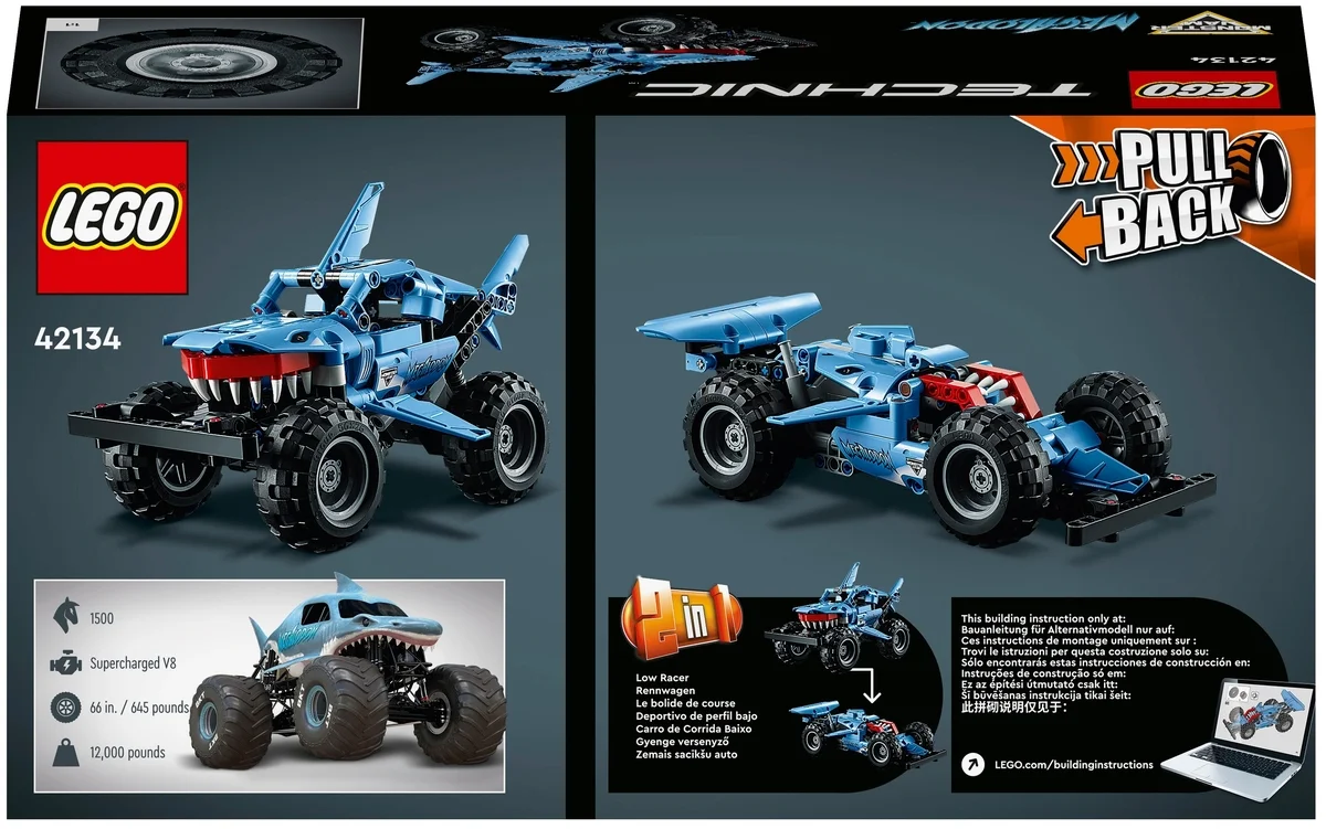 Фото Конструктор LEGO 42134 Техник Monster Jam™ Megalodon™