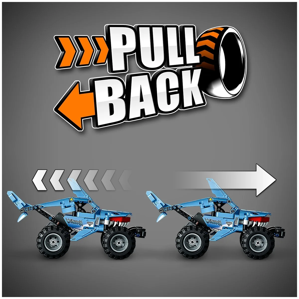 Цена Конструктор LEGO 42134 Техник Monster Jam™ Megalodon™