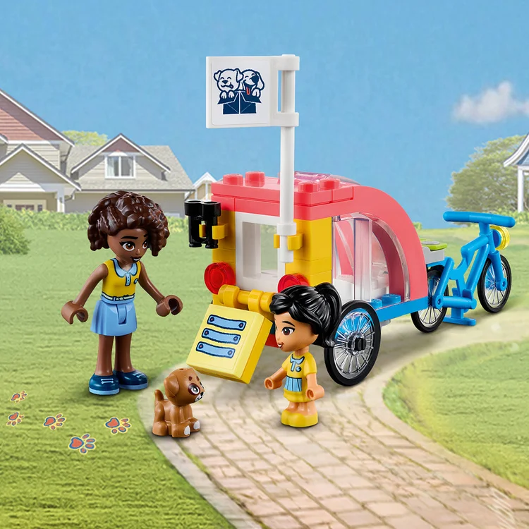 Цена Конструктор LEGO 41738 Подружки Велосипед для спасения собак