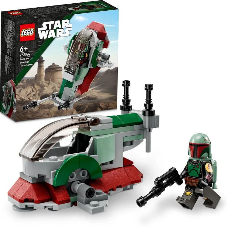 Картинка Конструктор LEGO 75344 Звездные войны Звездолет Боббы Фетта