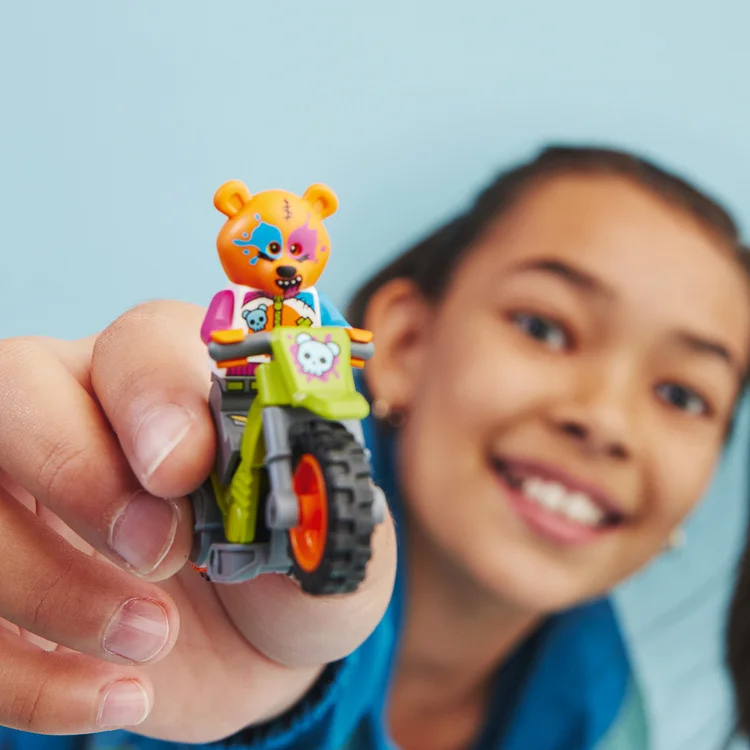 Цена Конструктор LEGO 60356 Город Трюковый мотоцикл с медведем