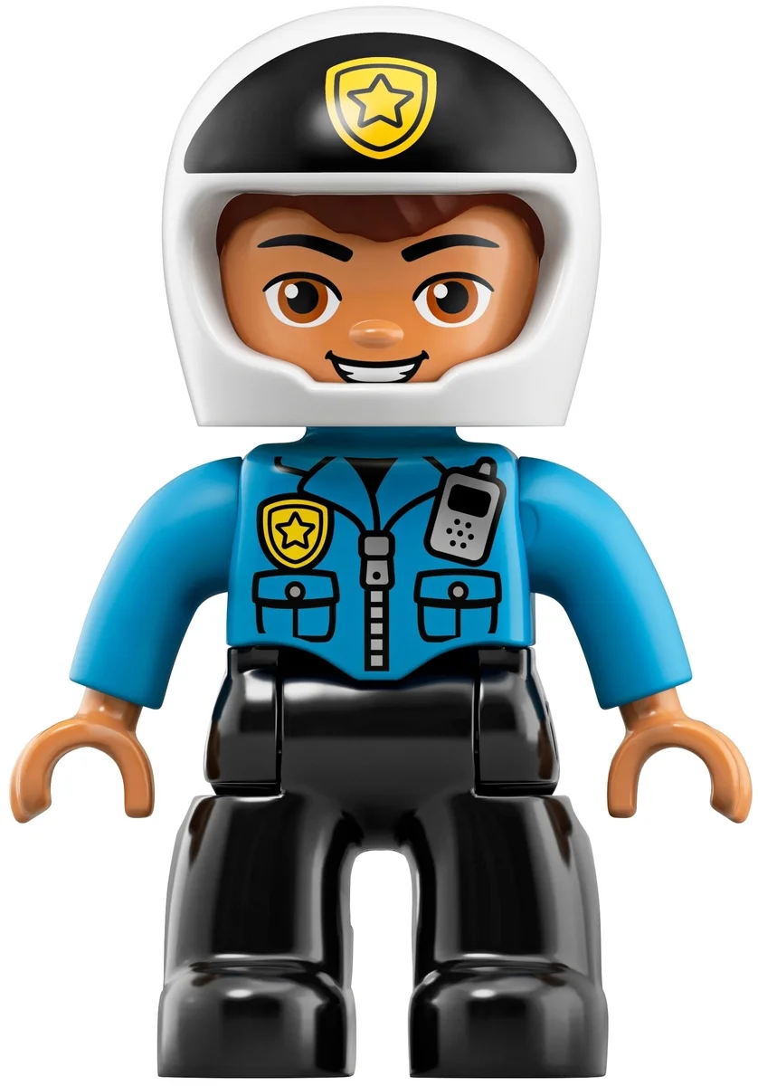 Конструктор LEGO 10900 Дупло Полицейский мотоцикл Казахстан
