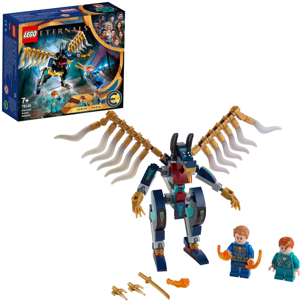 Фотография Конструктор LEGO 76145 Супер Герои Воздушное нападение Вечных