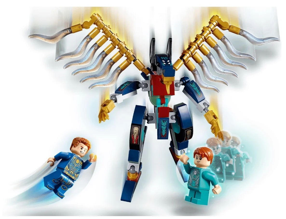 Цена Конструктор LEGO 76145 Супер Герои Воздушное нападение Вечных