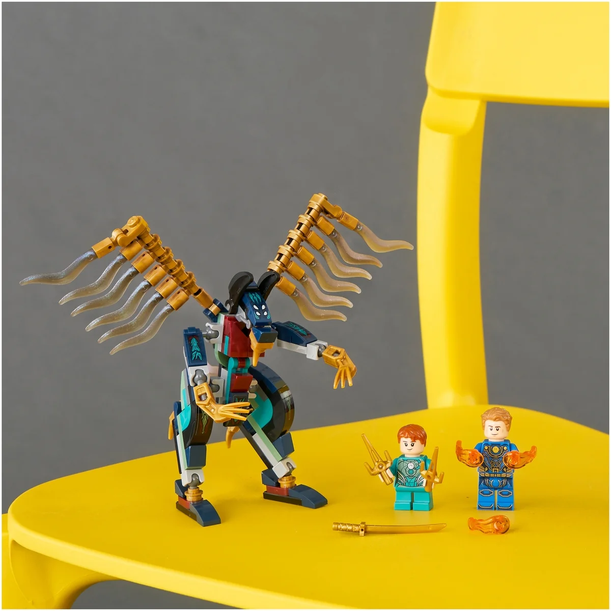 Конструктор LEGO 76145 Супер Герои Воздушное нападение Вечных Казахстан