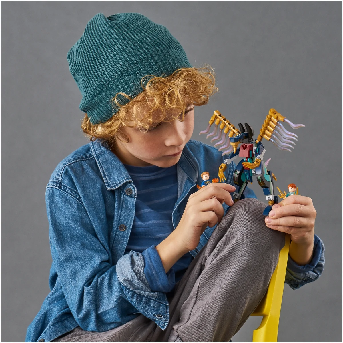Конструктор LEGO 76145 Супер Герои Воздушное нападение Вечных Казахстан