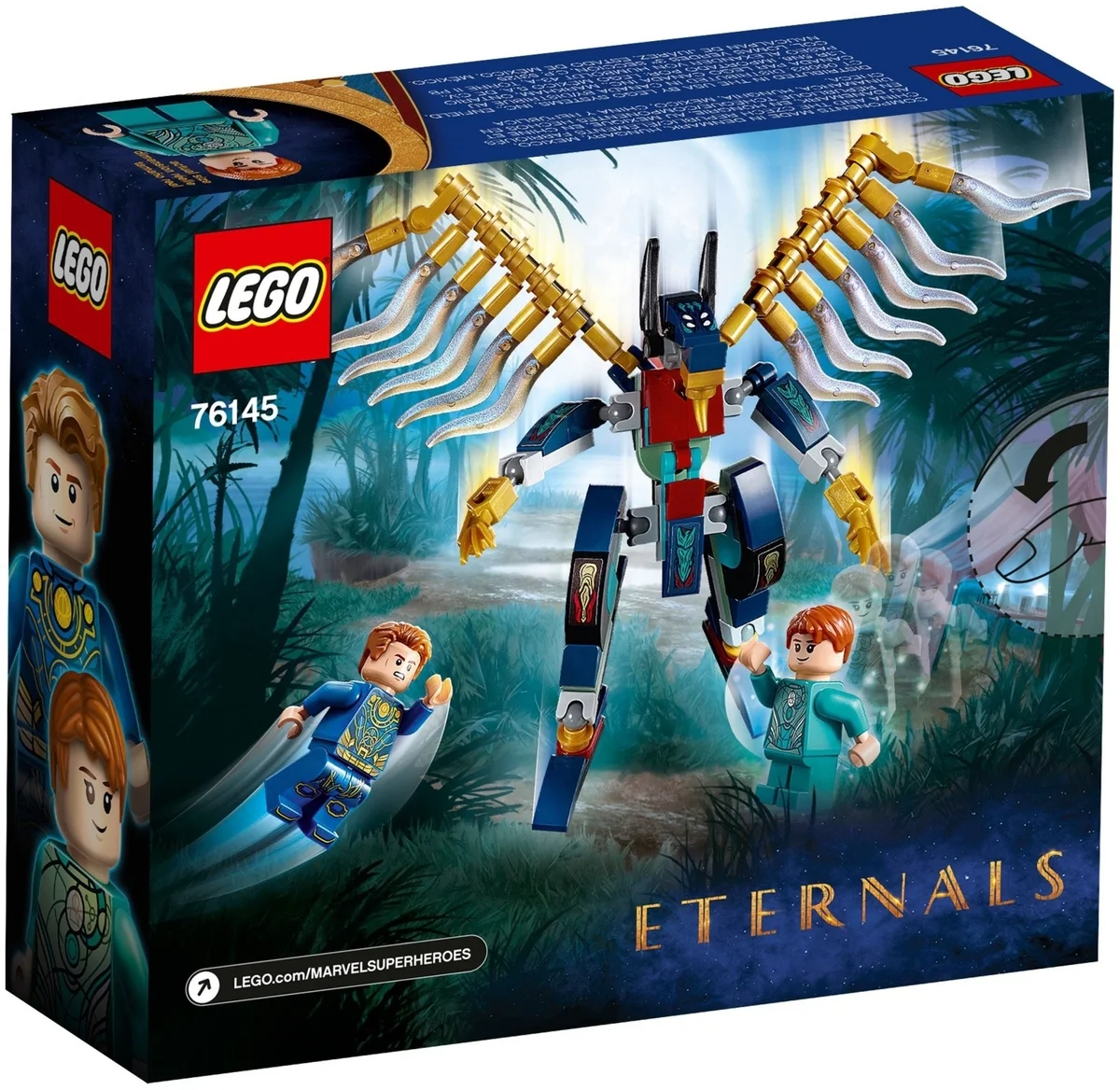 Конструктор LEGO 76145 Супер Герои Воздушное нападение Вечных Казахстан