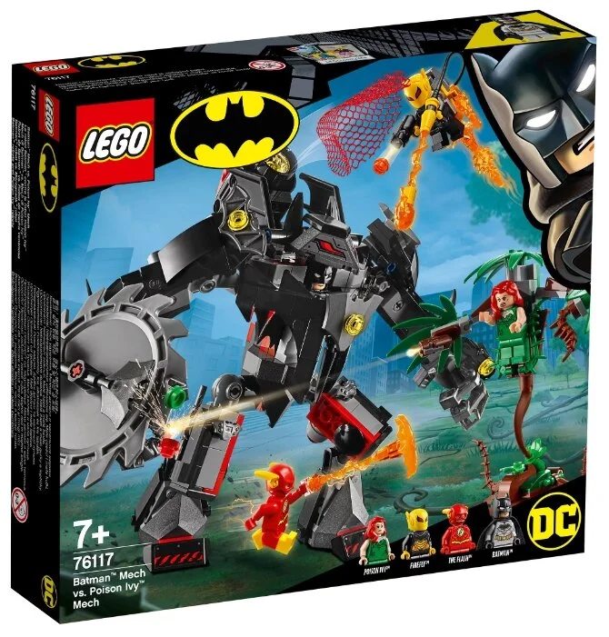 Конструктор LEGO Робот Бэтмена против робота Ядовитого Плюща Super Heroes 76117
