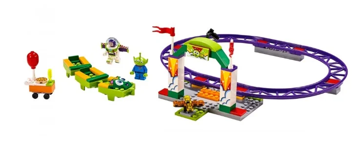Конструктор LEGO Аттракцион «Паровозик» 4+ 10771