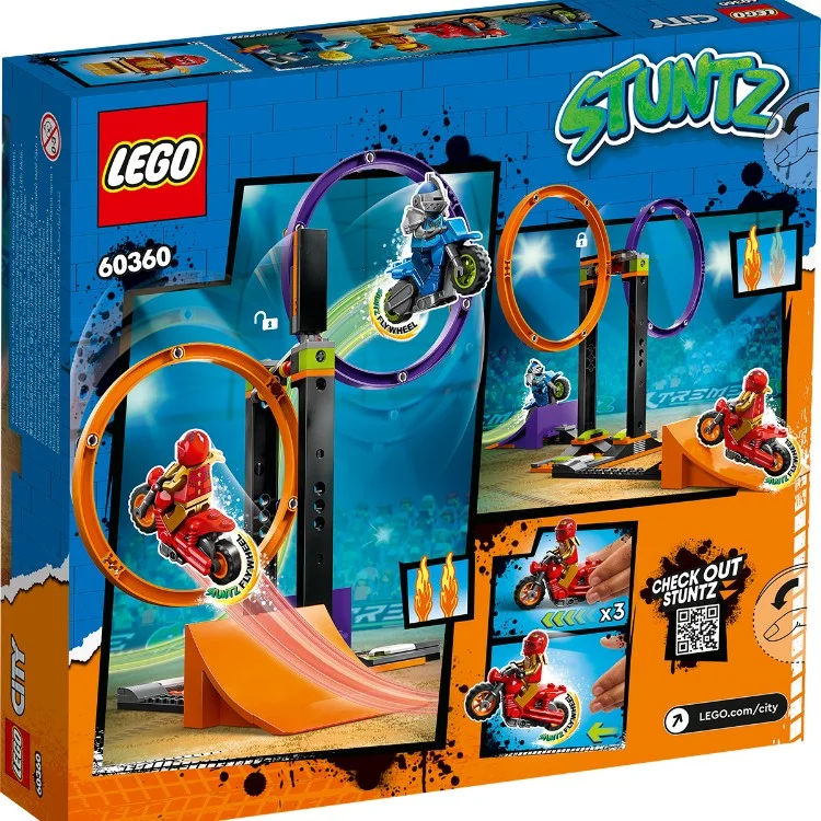 Фотография Конструктор LEGO 60360 Город Испытание каскадеров с вращением