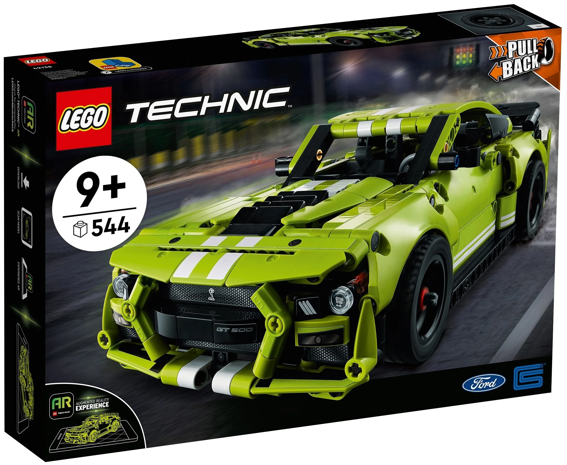 Конструктор LEGO 42138 Technic Ford Mustang Shelby GT500 Казахстан