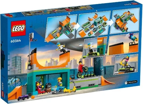 Картинка Конструктор LEGO 60364 Город Уличный скейт-парк