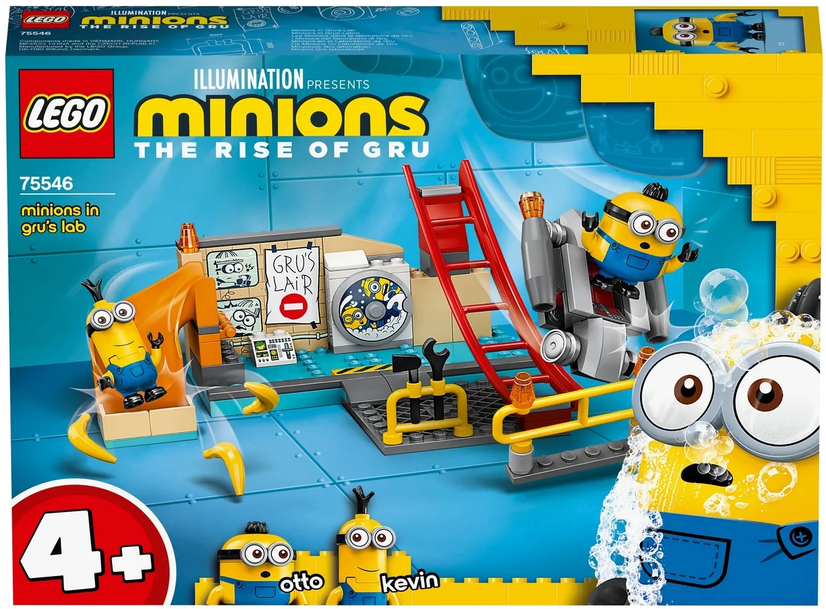 Конструктор LEGO 75546 Миньоны в лаборатории Грю