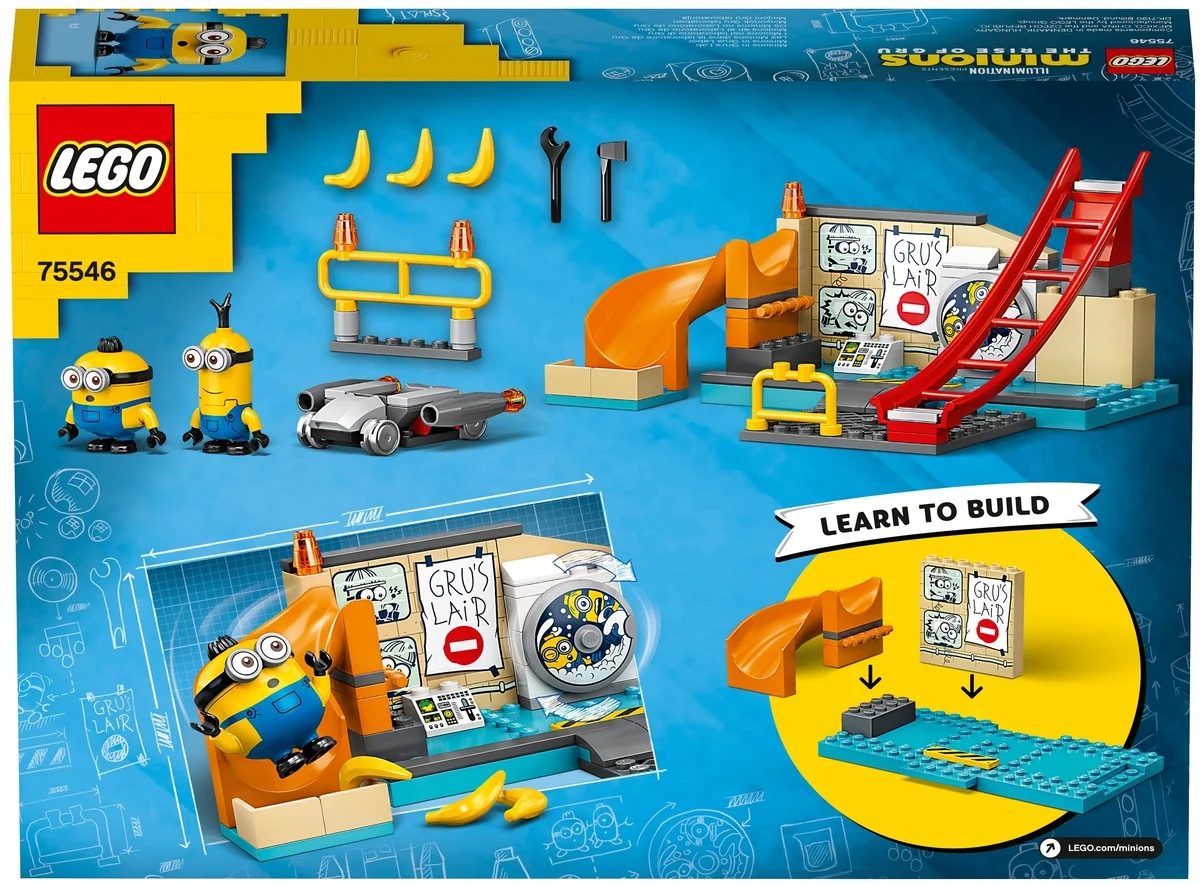 Фото Конструктор LEGO 75546 Миньоны в лаборатории Грю