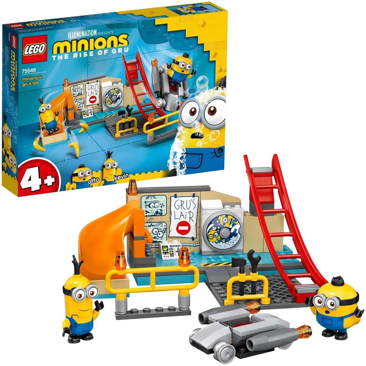Фотография Конструктор LEGO 75546 Миньоны в лаборатории Грю