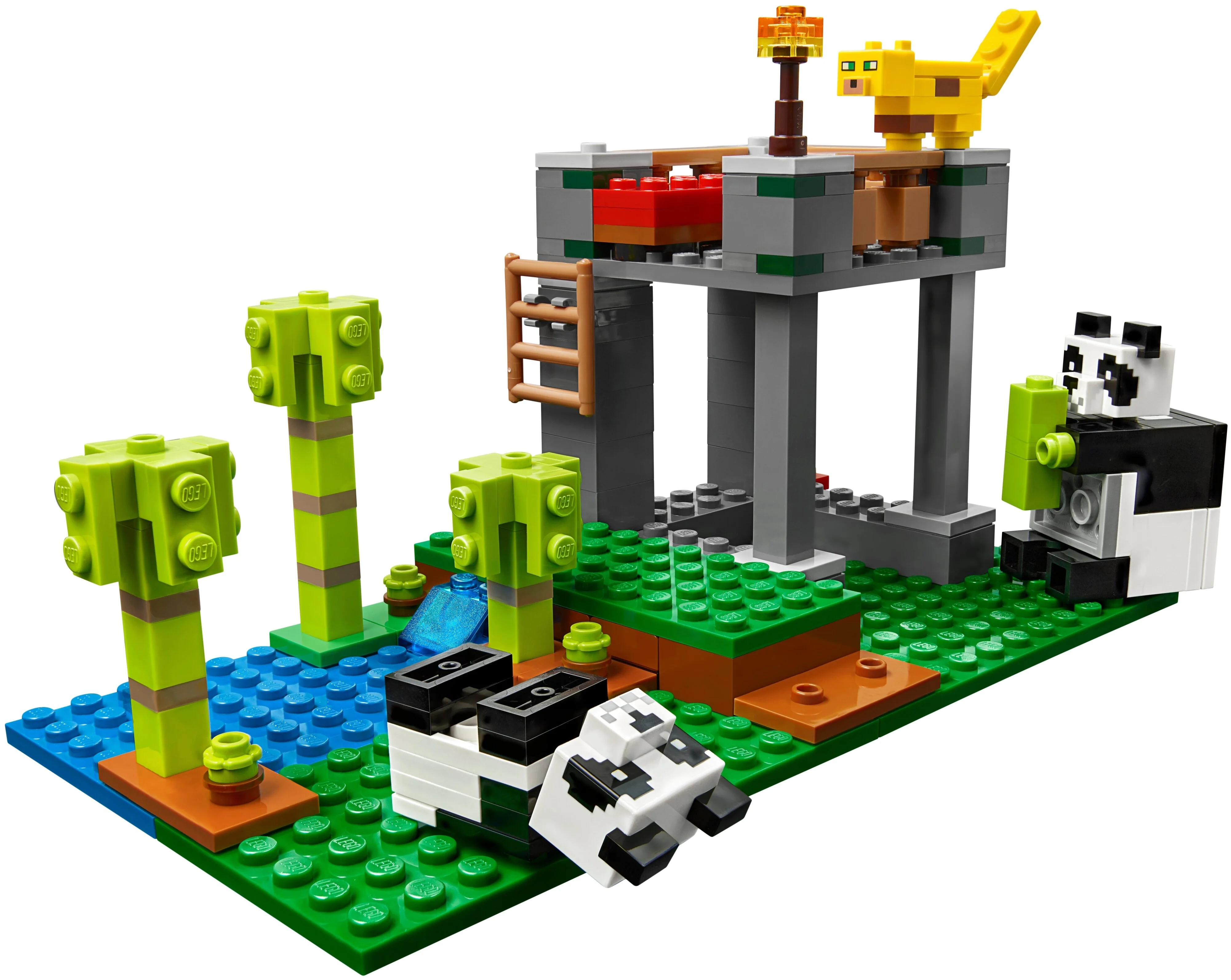 Конструктор LEGO Minecraft Питомник панд 21158 Казахстан