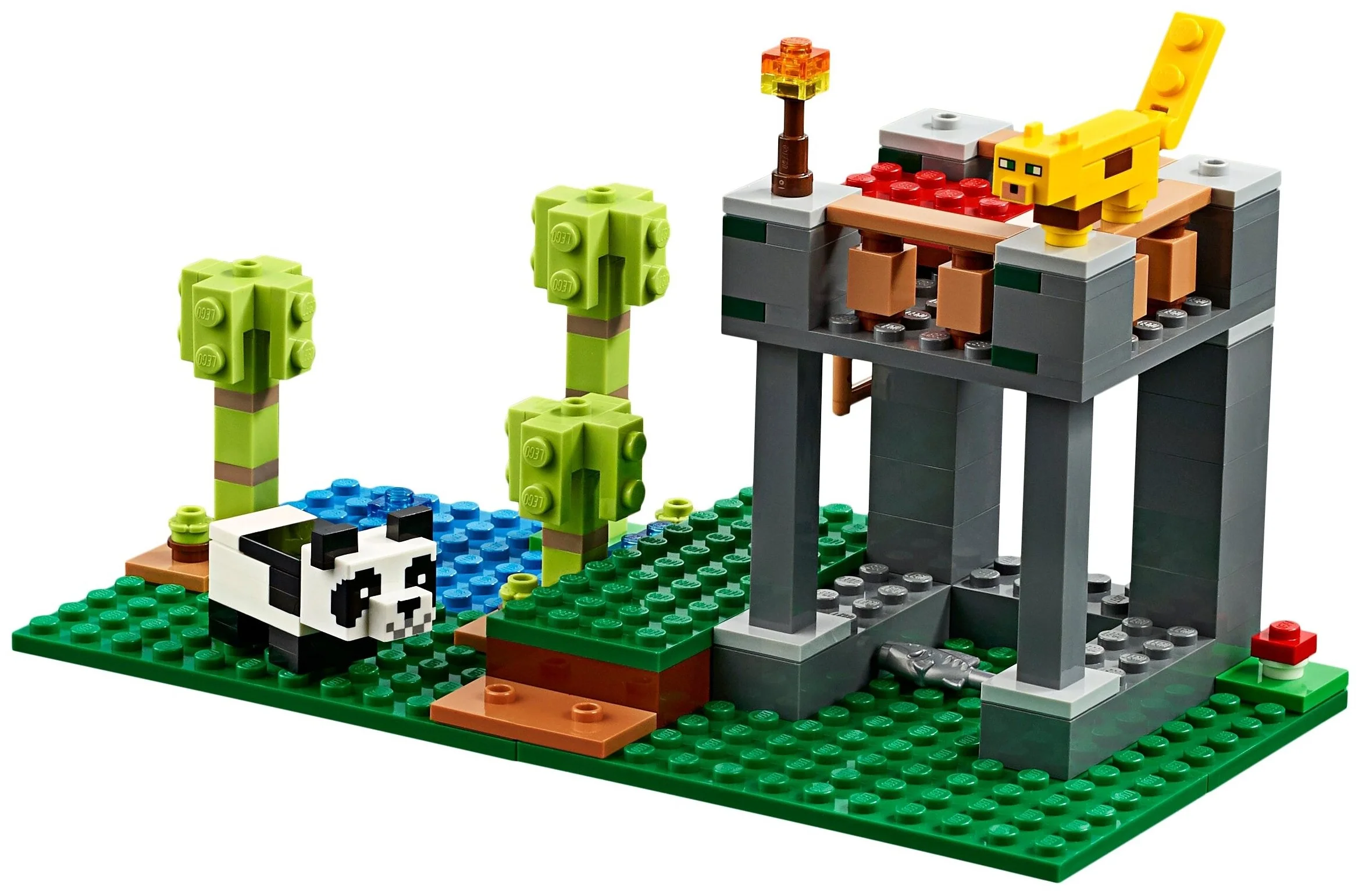 Конструктор LEGO Minecraft Питомник панд 21158 Казахстан
