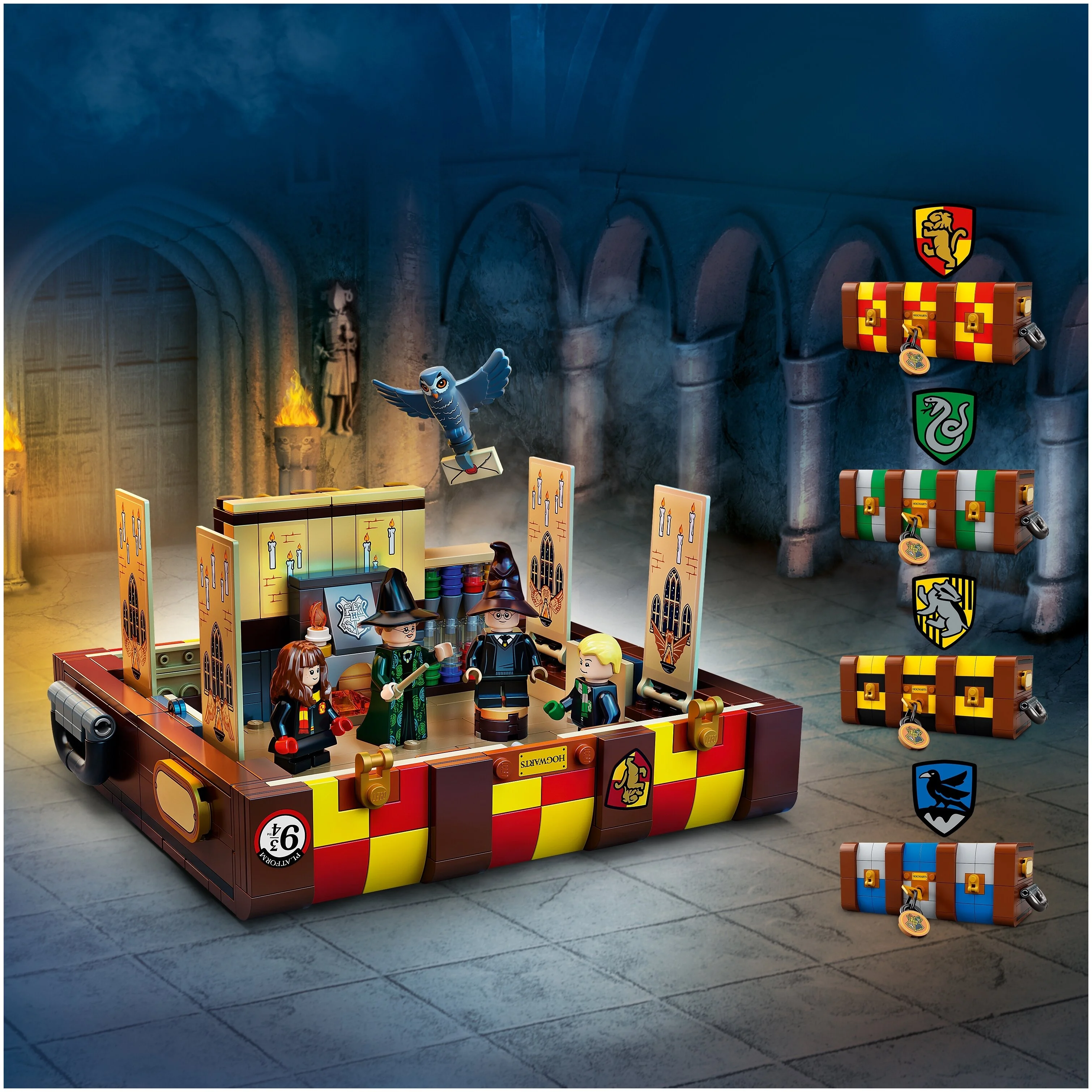 Конструктор LEGO Волшебный чемодан Хогвартса Harry Potter 76399 Казахстан
