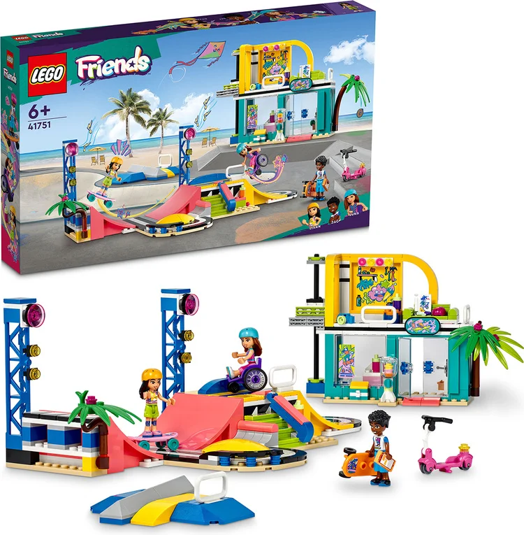 Фото Конструктор LEGO 41751 Подружки Скейт-парк