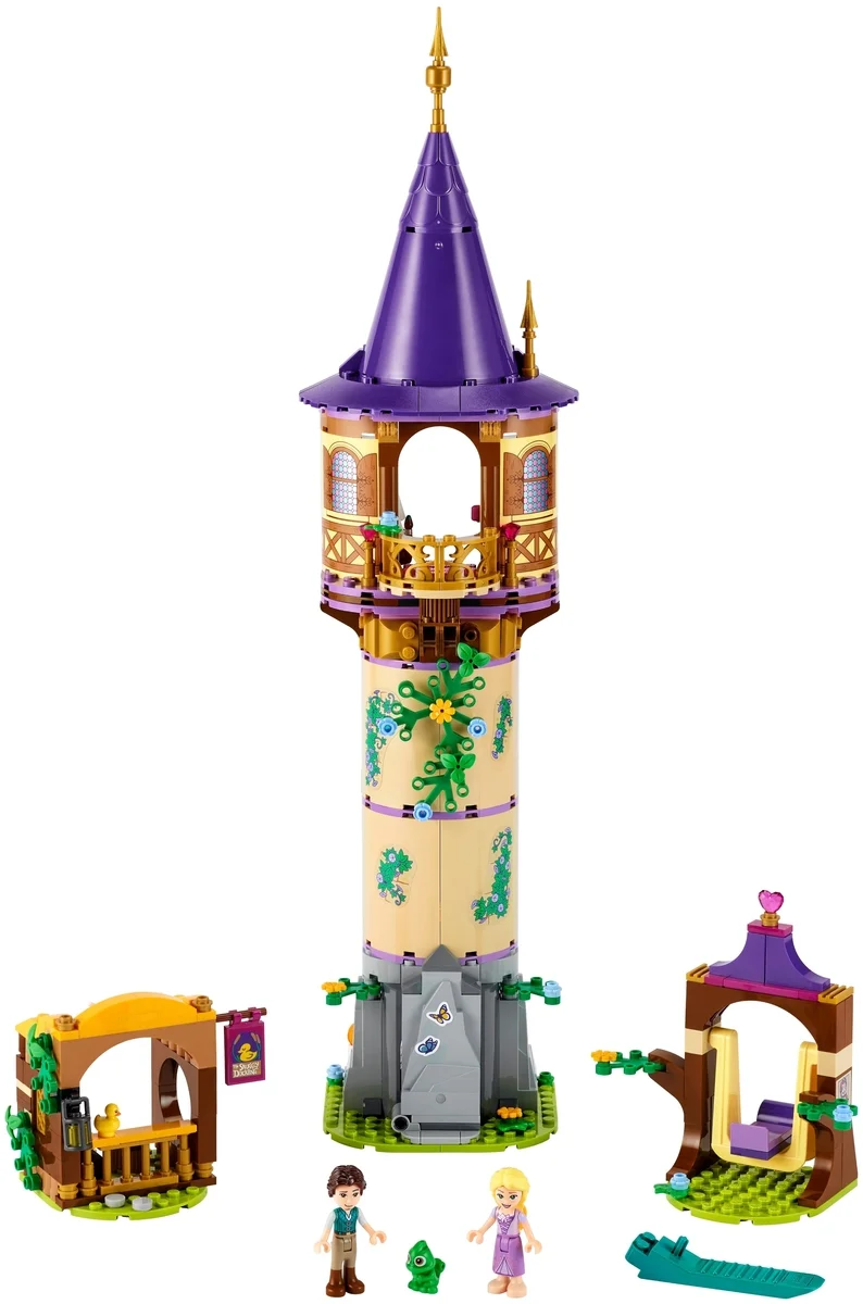Картинка Конструктор LEGO Башня Рапунцель Disney Princess 43187