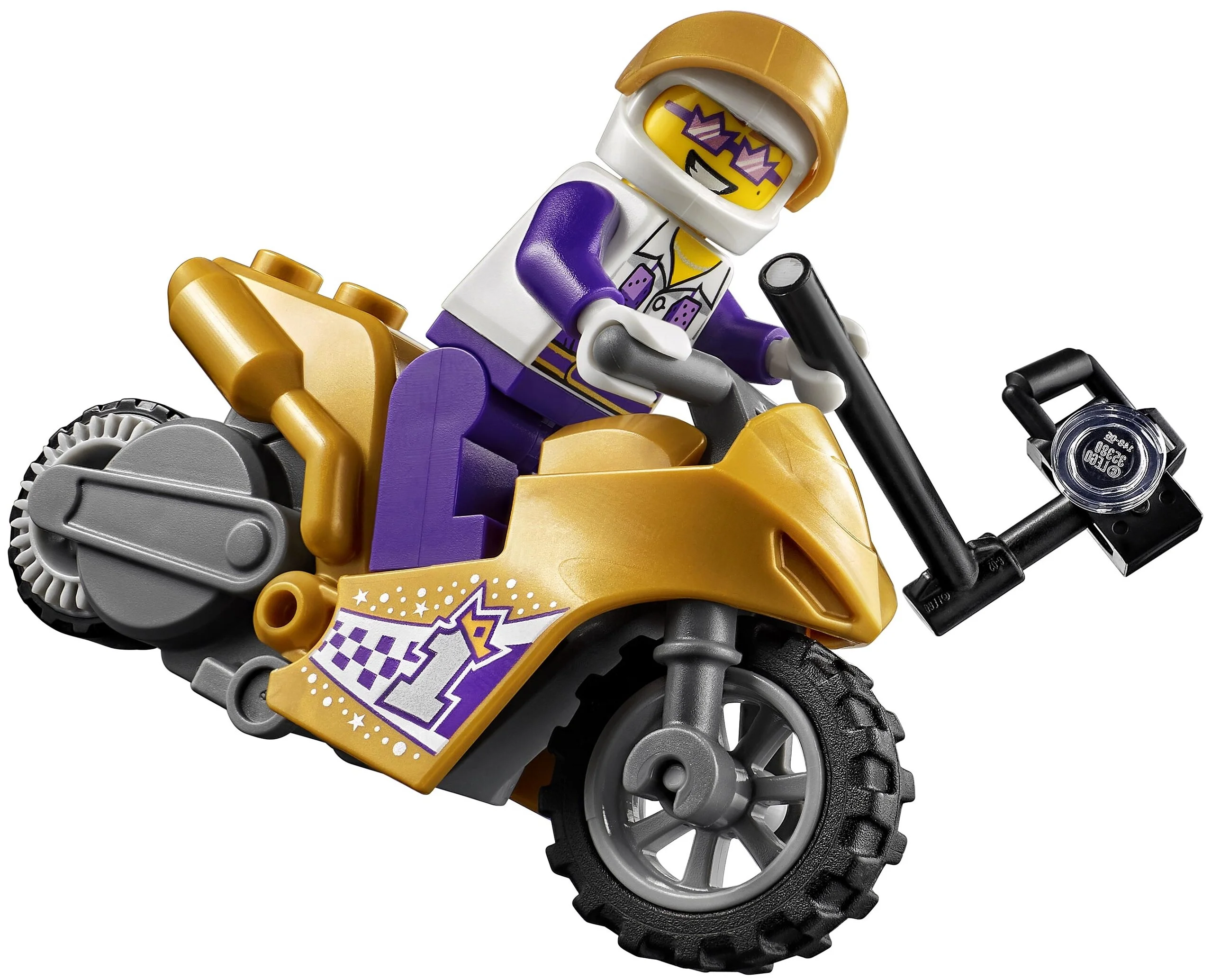 Картинка Конструктор LEGO 60309 Город Трюковый мотоцикл с экшн-камерой